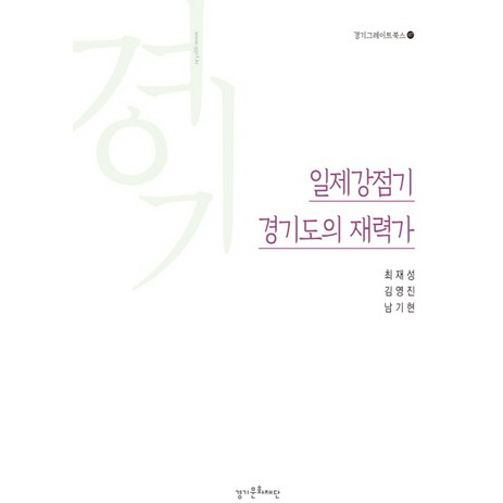 일제강점기 경기도의 재력가, 경기문화재단, 남기현-추천-상품