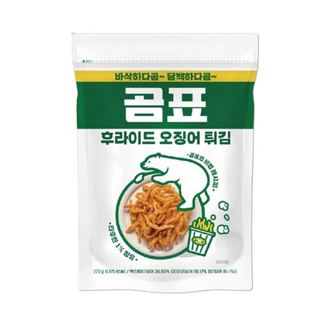 곰표 후라이드 오징어 튀김 200g, 1개, 540g-추천-상품