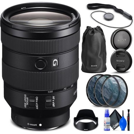 미국내수용 소니 FE 24-105mm f/4 G OSS 렌즈SEL24105G/2 필터 키트 렌즈 캡 키퍼 청소 기타 갱신-추천-상품