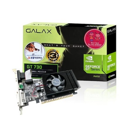 [GALAX 공식인증점] 갤럭시 GALAX 지포스 GT730 D3 4GB LP-추천-상품