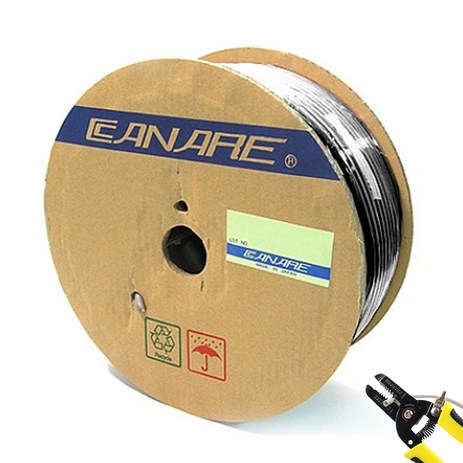 카나레 2S7F 스피커 케이블 CANARE 2심 스피커 연장 선 100미터 롤 피복 스트리퍼 1개 포함 [정품/빠른배송]-추천-상품