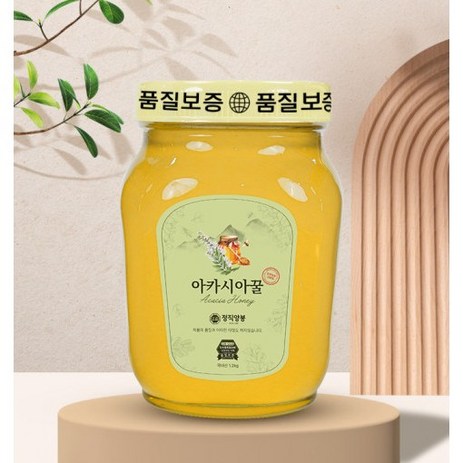 정직양봉 순수 천연벌꿀 아카시아꿀, 1개, 1.2kg-추천-상품