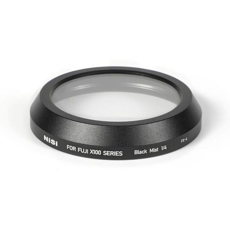 NiSi 블랙 미스트 1/4 강도 프레임 | 후지필름 X100 시리즈용 효과 카메라 렌즈 필터 X100S X100F X100T X100V 부드러운 이미지 명암 감소 컴팩트 액세, Black-추천-상품