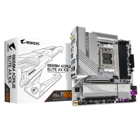 [리뷰이벤트] GIGABYTE B650M AORUS ELITE AX ICE 제이씨현-추천-상품