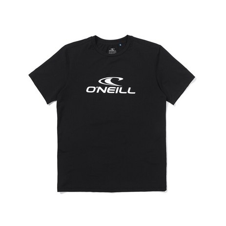 오닐(ONEILL) NC동아쇼핑점 남성 플레이 스탠다드핏 빅로고 반팔 오닐래쉬가드 OMTRM2560-199, 블랙-추천-상품