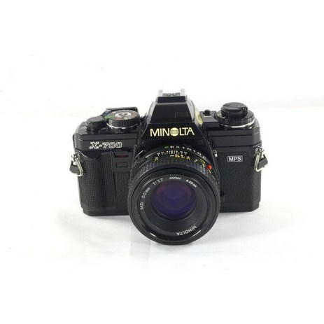 Amazon Renewed MD 마운트 렌즈 시스템 적용 미놀타 X-700 35MM SLR 필름 카메라. 50mm f/2 수동 포커스 포함(갱신), 1개-추천-상품