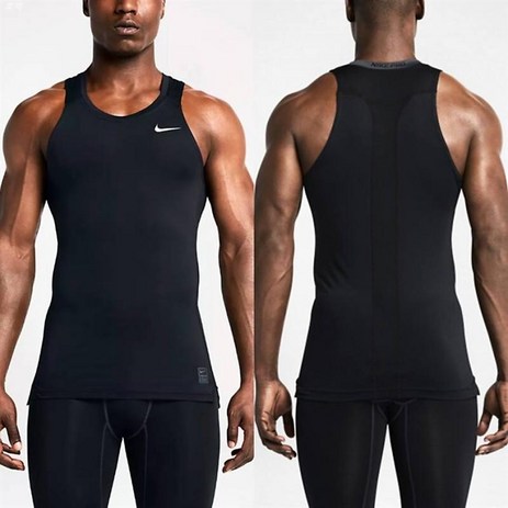 NIKE PRO 드라이핏 나시 상의 운동복 703097-010-추천-상품