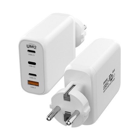 유엠투 120W GaN PD3.0 PPS 고속 멀티 충전기 130PDGAN, 화이트, 1개-추천-상품