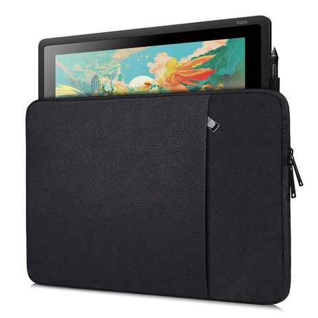 Drawing Tablet Sleeve Bag Compatible with GAOMON PD1560 PD1561 / Wacom Cintiq 16 & Cintiq Pro 16 17, 블랙-추천-상품