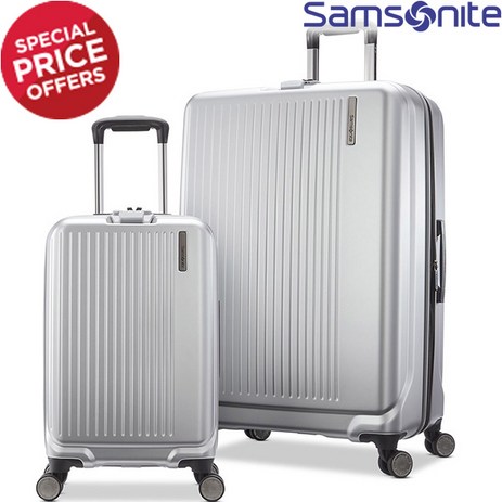 쌤소나이트 캐리어 2종세트 기내용/화물용 캐리어 (19인치/27인치) 방수커버증정 하드캐리어 여행가방-추천-상품