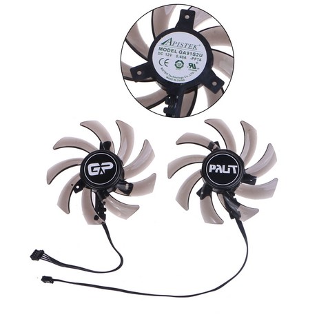 85mm GA91S2U 4PIN 12V 0.4A VGA 팬 그래픽 카드 GTX 1660 1660TI 용 냉각, 01 Cooling Fan-추천-상품