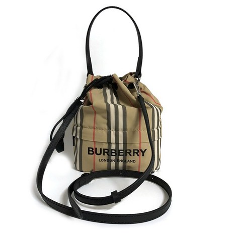 버버리 BURBERRY스트라이프 버킷백 8026737 리폼-추천-상품