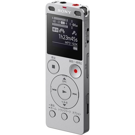 소니 스테레오 IC 레코더 FM 튜너 부착 4GB 실버 ICD-UX560F/S-추천-상품