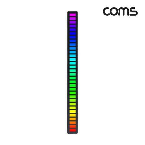 ON101 Coms 사운드 감지 LED 조명 LED바 게임 차량, 선택없음-추천-상품