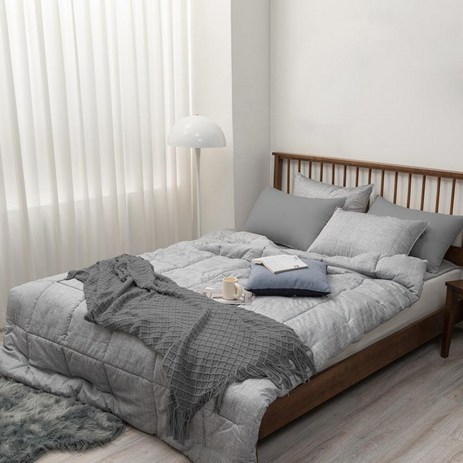 Chevron 40수 순면 차렵이불베개세트 Q-추천-상품