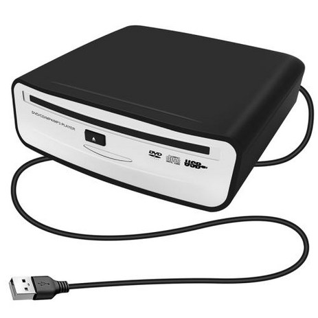 USB 2.0 인터페이스 자동차 라디오 CD/DVD 접시 상자 플레이어 안드로이드 플레이어 라디오용 외부 스테레오, 한개옵션0-추천-상품