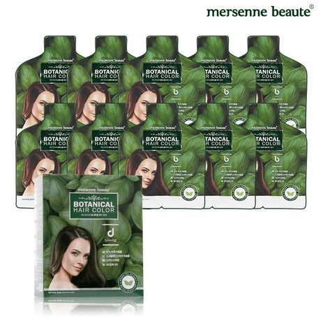 메르센보떼 보타니컬 헤어 칼라 다크브라운, 600g, 1개-추천-상품