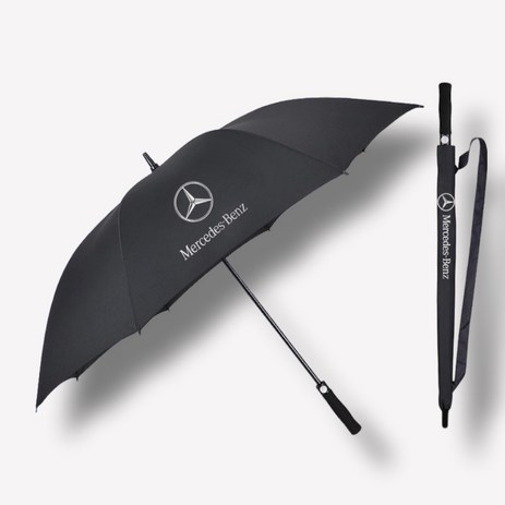 말랑샵 골프우산 가볍고 튼튼한 초대형 장우산, 1개, 벤츠-추천-상품