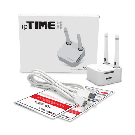 IP TIME A3000UA USB 랜카드 300Mbps 와이파이 공유기-추천-상품