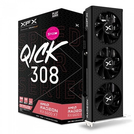 XFX 라데온 RX 6600 XT QICK 308 BLACK D6 8GB-추천-상품