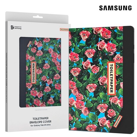 갤럭시탭 S8울트라 S9울트라 S10울트라 엔벨롭 전면 북커버 케이스, 토일렛페이퍼, 1개-추천-상품