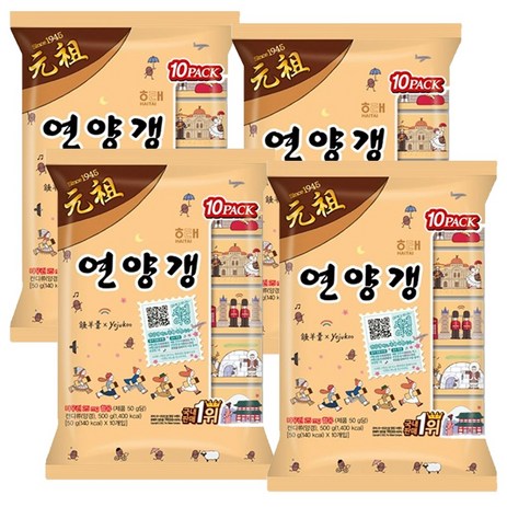 해태 연양갱 10팩, 500g x 4개, 4개, 500g-추천-상품