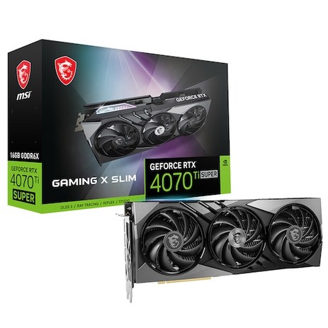 MSI RTX 4070 Ti 슈퍼 16G 게이밍 X 슬림-추천-상품