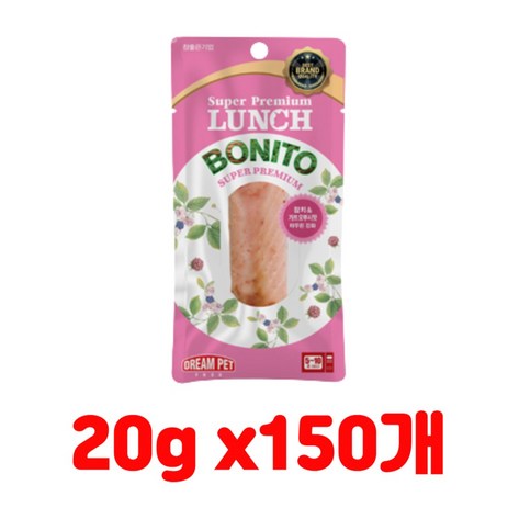 런치 보니또 참치 20g x 150개, 가쯔오부시 20g x 150개-추천-상품