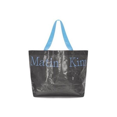 국내매장판 마뗑킴 숄더백 MATIN TARPAULIN SHOPPER BAG IN GREY-추천-상품