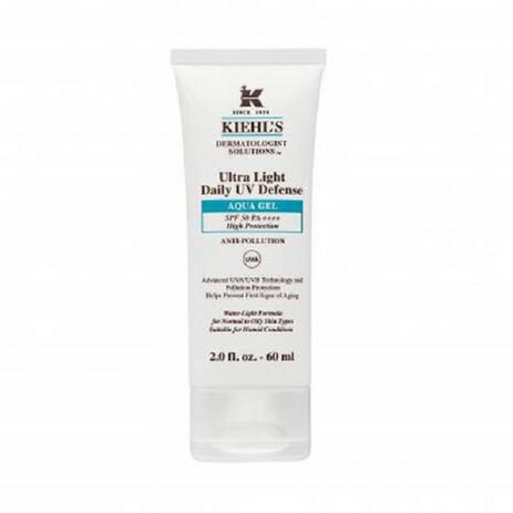 키엘 선크림 60ml 울트라 라이트 데일리 UV 디펜스 아쿠아 젤 자외선차단제 썬크림, 1개-추천-상품