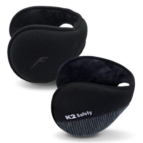 K2 SAFETY 플리스 보온 귀마개 + 프로스펙스 방한 귀도리 세트-추천-상품