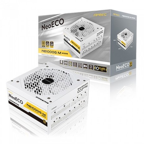 [Antec] NeoECO 1000W WHITE 80PLUS GOLD 풀 모듈러 ATX 3.0 (PCIE5)-추천-상품