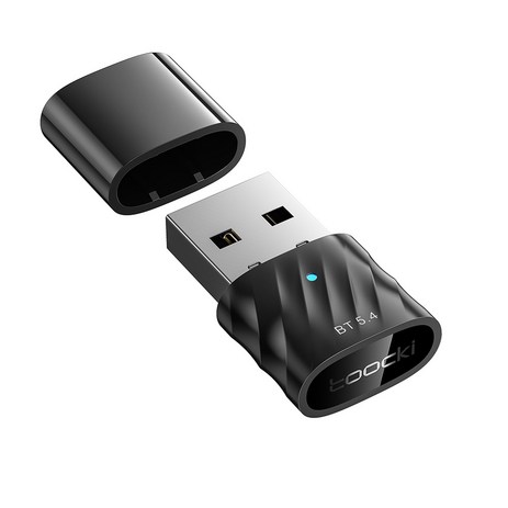 Toocki 투키 블루투스 5.4 USB 동글 어댑터, 블랙-추천-상품