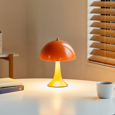 [모던하우스] 루밍 테이블 단스탠드 오렌지 LED전구 포함-추천-상품