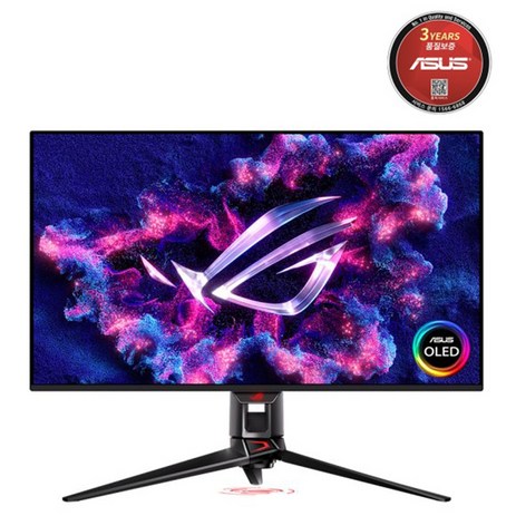 ASUS ROG SWIFT OLED PG32UCDM QD-OLED 32인치 고해상도 4K UHD 240Hz 0.03ms 게이밍 모니터-추천-상품