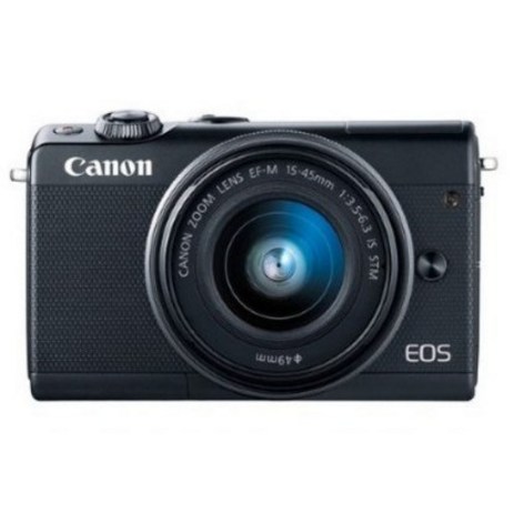 캐논 EOS M100 15-45 KIT 미러리스 카메라, EOS M100(블랙)-추천-상품