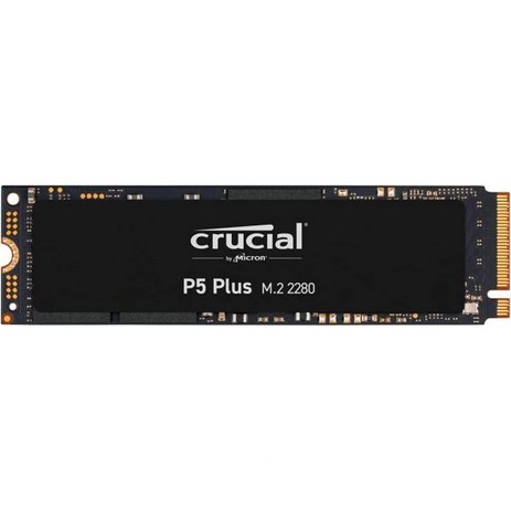 마이크론 크루셜 Crucial P5 Plus 2TB 솔리드 스테이트 드라이브 PCIe Gen4 3D NAND NVMe M.2 게임용 SSD CT2000P5PSSD8-추천-상품