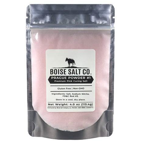 Boise Salt 보이스솔트 프라하 파우더 핑크 큐어링 솔트 113.4g, 1개-추천-상품