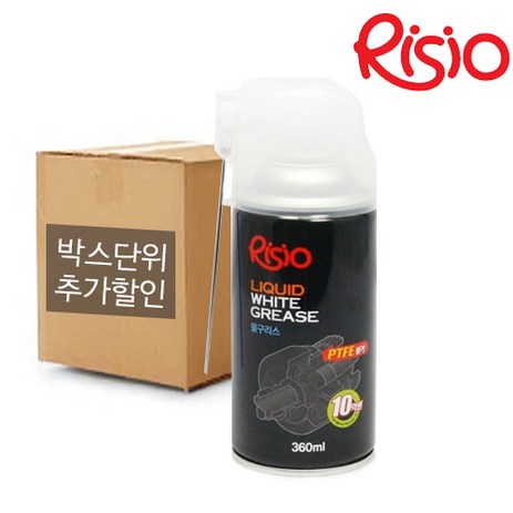 캐프 리시오 물구리스 360ml 1박스(12개입) 윤활보호제, 12개-추천-상품