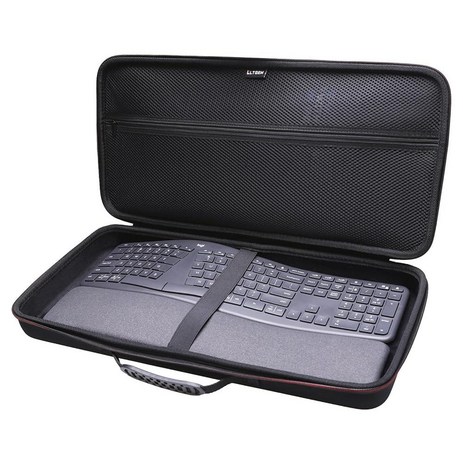 LTGEM Hard Case f Logitech ERGO K860 Wireless Ergonomic Qwerty Keyboard Protective Carrying Stage Ba-추천-상품