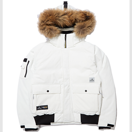 아이더 아이더(EIDER) 이월상품 남성 여성 공용 겨울 숏기장 코듀라소재 내구성 생활방수 방풍 보온성 후드 우모 탈부착 등산 캐쥬얼 스포츠 구스다운 숏다운 숏패딩 스투키다운 DUW22575 CORDURA STOOKY (코듀라 스투키) UNI 모듈 다운 자켓 W2-추천-상품