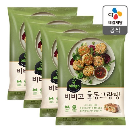 비비고 도톰동그랑땡 560g X 4개-추천-상품