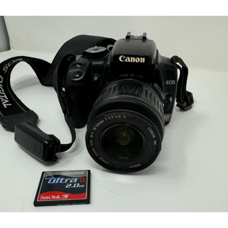 캐논 EOS 400D 10.1MP DSLR 카메라 (DS126151) 18-55mm EFS 렌즈 스트랩 리모트-추천-상품