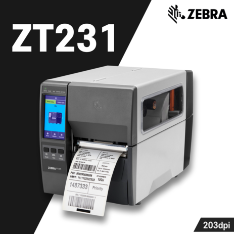 (당일출고)제브라 ZT231 바코드프린터 ZEBRA ZT-231 203dpi 라벨프린터 바코드생성기 열전사/ 감열 가성비 추천, 1개-추천-상품