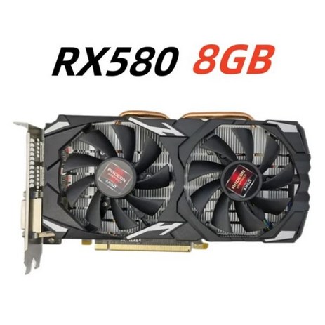 GTX 1060 RX 580 데스크탑 컴퓨터 게이밍 그래픽 카드 1GB-8GB 비디오 GT1030 GT730 GT610 GT210 GTX650, 05 RX580 8G-추천-상품