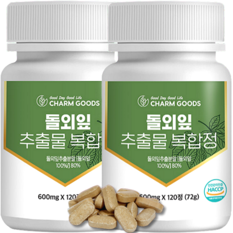 해썹인증 돌외잎 240정 4개월분 대용량 인정 HACCP 추출물 가루 추출 분말 정 캡슐 효능 추천, 1개-추천-상품