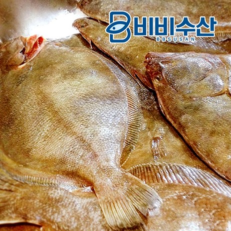 비비수산 무염 가자미 10마리(대) (손질 후 1.4kg내외), 1.4kg, 1개-추천-상품