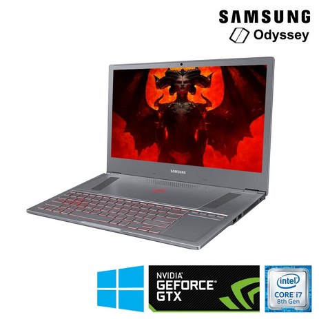 삼성전자 오디세이Z NT850XAC i7 16GB 512GB GTX1060 6G Win10 게이밍노트북 배그 로스트아크, WIN10 Home, 실버-추천-상품