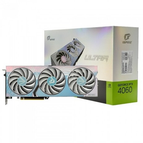 (포)COLORFUL iGame 지포스 RTX 4060 ULTRA OC White D6 8GB-추천-상품