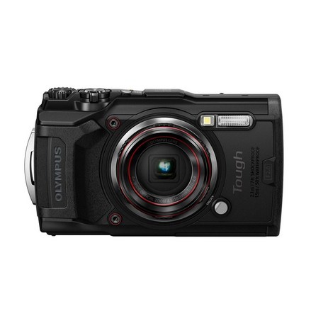 OLYMPUS 디지털 카메라 Tough TG-6 1200만 화소 CMOS F2.0 15m 방수 100kgf 내하중 GPS 내장 Wi-Fi TG-6BLK, 1개-추천-상품